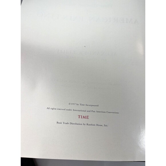 Three Hundred Years of American Painting by Alexander Eliot 1957 Hardcover Book - Picture 8 of 11